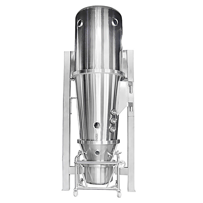 Riscaldamento a vapore dell'essiccatore del granulatore fluido verticale da 2500 kg / h