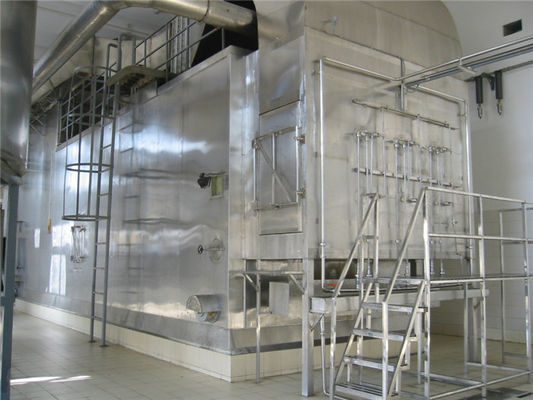 Attrezzatura orizzontale uniforme dell'essiccatore di spruzzo di dimensione delle particelle HSD